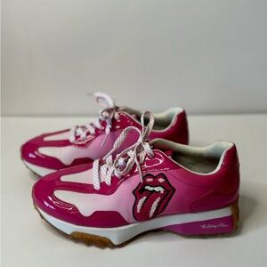 Rolling Stones X Mark Nason Pink Sneakers